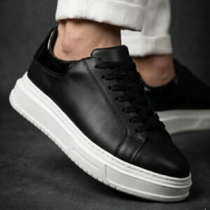 BASKET SALVIANO BLACK blanc